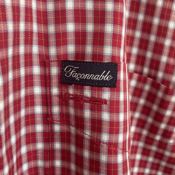 Faconnable - Men’s Long Sleeved Button Up Shirt Sz XL - Picture 3 of 4